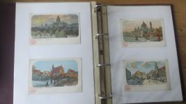Nachlass Ansichtskarten gute Reklame Sammlung nur Lithos Hoffmann Stärke 92 Stck