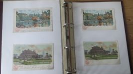 Nachlass Ansichtskarten gute Reklame Sammlung nur Lithos Hoffmann Stärke 92 Stck