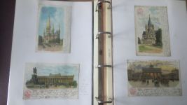 Nachlass Ansichtskarten gute Reklame Sammlung nur Lithos Hoffmann Stärke 92 Stck