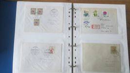 Sammlung Bund Briefe in zwei Bindern ab Posthorn mit ca. 328 Belegen + Ganzsachen