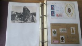 Sammlung Bund Briefe in zwei Bindern ab Posthorn mit ca. 328 Belegen + Ganzsachen