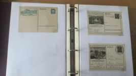 Sammlung Bund Briefe in zwei Bindern ab Posthorn mit ca. 328 Belegen + Ganzsachen