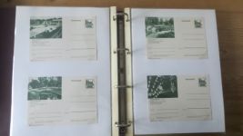 Sammlung Bund Briefe in zwei Bindern ab Posthorn mit ca. 328 Belegen + Ganzsachen