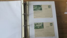 Sammlung Bund Briefe in zwei Bindern ab Posthorn mit ca. 328 Belegen + Ganzsachen