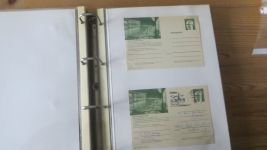 Sammlung Bund Briefe in zwei Bindern ab Posthorn mit ca. 328 Belegen + Ganzsachen