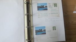 Sammlung Bund Briefe in zwei Bindern ab Posthorn mit ca. 328 Belegen + Ganzsachen