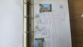 Sammlung Bund Briefe in zwei Bindern ab Posthorn mit ca. 328 Belegen + Ganzsachen