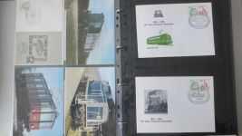 Bund gute Sammlung Privatganzsachen oft Militär Luftwaffe auch Eisenbahn oder