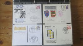 Bund gute Sammlung Privatganzsachen oft Militär Luftwaffe auch Eisenbahn oder