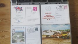 Bund gute Sammlung Privatganzsachen oft Militär Luftwaffe auch Eisenbahn oder