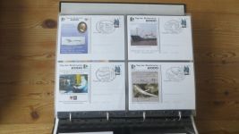 Bund gute Sammlung Privatganzsachen oft Militär Luftwaffe auch Eisenbahn oder