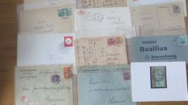 Kreis Lippe Heimat Sammlung Briefe 240 Stück meist Deutsches Reich aber auch