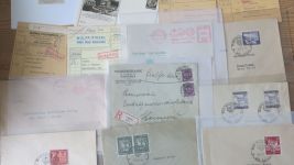 Kreis Lippe Heimat Sammlung Briefe 240 Stück meist Deutsches Reich aber auch