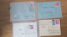 Kreis Lippe Heimat Sammlung Briefe 240 Stück meist Deutsches Reich aber auch