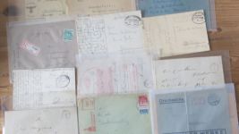 Kreis Lippe Heimat Sammlung Briefe 240 Stück meist Deutsches Reich aber auch