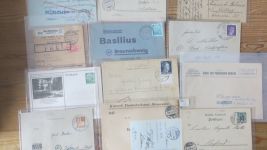 Kreis Lippe Heimat Sammlung Briefe 240 Stück meist Deutsches Reich aber auch