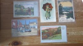 Reklame Ansichtskarten Sammlung schönes + seltenes Lot 16 Stck Hoffmann Stärke