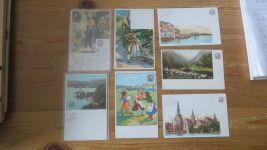 Top Litho Reklame Ansichtskarten klasse + selt Sammlung von 26 guten AK Hoffmann