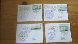 Schiffspost Briefe Sammlung aus Nachlass gesamt 27 Belege Marine Schiffe