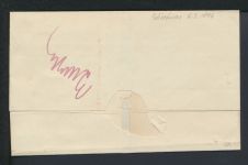 Altdeutschland Thurn & Taxis Paketbegleit Brief K1 Schoetmar Lippe nach Detmold