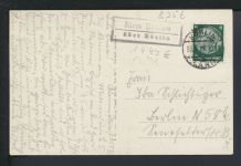 Ansichtskarte Kr. Köslin Koszalin Ostgebiete Polen Pommern Klein Möllen Landpost