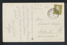 Ansichtskarte Bauerhufen Kr. Köslin Koszalin Ostgebiete Polen Pommern Kirchturm