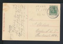 Ansichtskarte Wusseken Osieki Kr. Köslin Koszalin Ostgebiete Polen Pommern