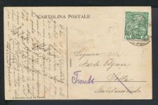 Ansichtskarte Borgo Südtirol Italien Via Borgo vecchio Sella