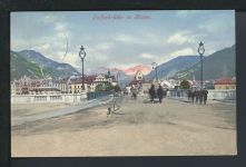 Ansichtskarte Bozen Südtirol Italien Talferbrücke Meissen Sachsen
