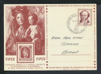 Schweiz Sonderkarte Philatelie Briefmarken Lützelflüh Oldenbach Gotthelf Dorf