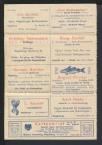 Deutsches Reich Privatganzsache Reklame Kartenbrief Magdeburg Frankfurt selten