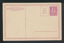 Deutsches Reich Privatganzsache Deutsche Nationalversammlung 20 Mark Arbeiter