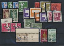Briefmarken Deutschland Saarland ab 1945 Sammlung kleines Lot meist postfrisch