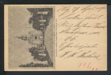 Altdeutschland Bayern Ganzsache Nürnberg Landesausstellung 1896 mit ovalem