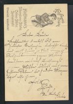 Deutsches Reich Reklame Privatganzsache Hoffmann Stärke mit der Katze