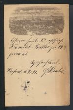 Deutsches Reich Reklame Privatganzsache Hoffmann Stärke mit der Katze