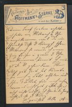 Luxemburg Reklame Privatganzsache Hoffmann Stärke mit der Katze plus ZUF