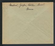 Deutsches Reich Zuchen über Köslin Pommern Ostgebiete Polen Landpoststempel