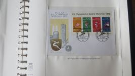 Schöne Sport Sammlung Olympia Olympische Spiele München Deutschland 1972 2 Binder