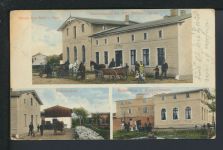 Ansichtskarte Bast Łekno Kr. Köslin Koszalin Ostgebiete Polen Pommern Lützow