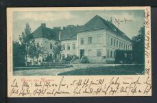 Ansichtskarte Manow Manowo Köslin Koszalin Ostgebiete Polen Pommern Schloss