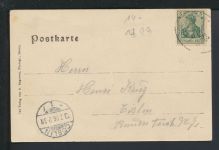 Ansichtskarte Bast Łekno Kr. Köslin Koszalin Ostgebiete Polen Pommern Berlin