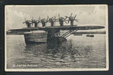 Ansichtskarte Flugpost Dornier Flugboot Großflugschiff Do X Deutsches Reich