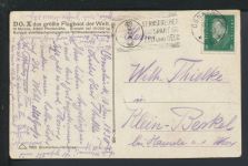 Ansichtskarte Flugpost Dornier Flugboot Großflugschiff Do X Deutsches Reich