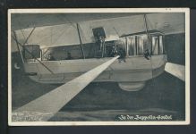 Ansichtskarte Flugpost Zeppelin Gondel Deutsches Reich Esslingen