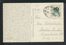 Ansichtskarte Kolberg Kołobrzeg Ostgebiete Polen Pommern Rosengarten Kurhaus