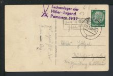 Ansichtskarte Köslin Koszalin Ostgebiete Polen Pommern Fischerhaus Löbenau