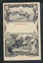 Ansichtskarte Bauerhufen Chłopy Kr. Köslin Koszalin Ostgebiete Polen Pommern