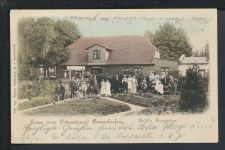 Ansichtskarte Bauerhufen Chłopy Kr. Köslin Koszalin Ostgebiete Polen Pommern