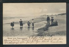 Ansichtskarte Bauerhufen Chłopy Kr. Köslin Koszalin Ostgebiete Polen Pommern